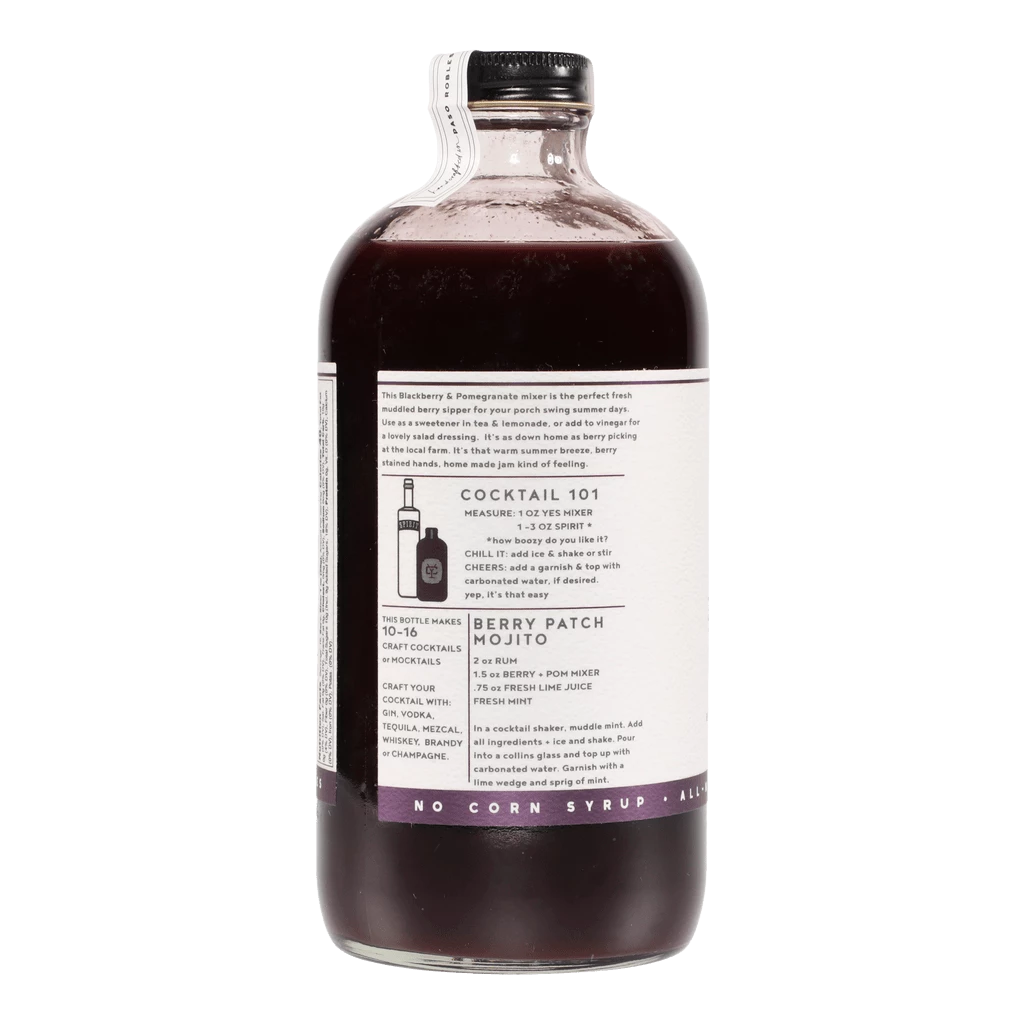 Yes Cocktail Co Blackberry Pomegranate Cocktail Mixer