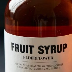 Society Of Lifestyle Elderflower Fruit Syrup