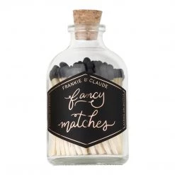 Frankie + Claude Fancy Small Jar Matches Matches + Candle Accessories