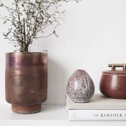 Society Of Lifestyle Baby White/Red Vase