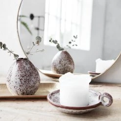 Society Of Lifestyle Baby White/Red Vase