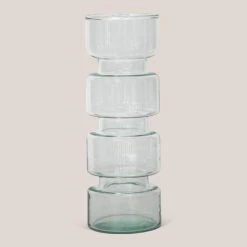 Bidk Home Paloma Recycled Glass Vase Vases + Pots + Planters