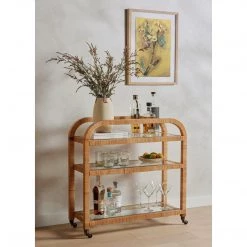 Four Hands Storage Dory Bar Cart