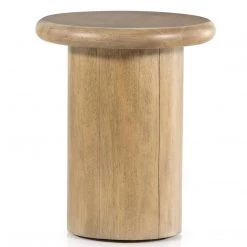 Four Hands Zach End Table Burnished Parawood Tables