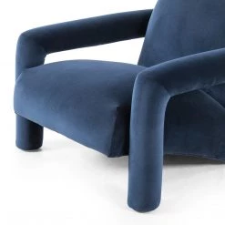 Four Hands Seating Jordy Chair In Sapphire Navy