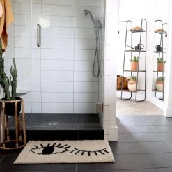 Indaba Trading Ltd. Rugs + Mats Wink Wink Bath Mat