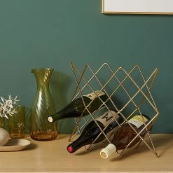 Be Home Argyle Wine Rack Servingware + Utensils