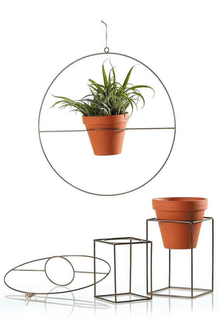 Accent Decor Varro Plant Stand Vases + Pots + Planters