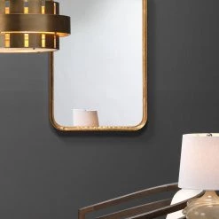 Jaime Young Gold Principle Vanity Mirror Wall Decor