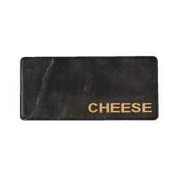 Be Home Boards Marine Black Marble "Cheese" Board