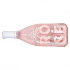 Sunnylife Lie On Rosé Bottle Inflatable Float