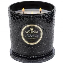 Voluspa Candles + Diffusers Freesia Clementine Luxe Candle