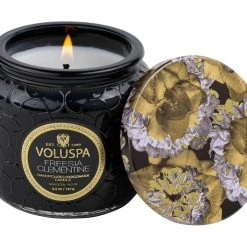 Voluspa Candles + Diffusers Freesia Clementine Petite Jar Candle