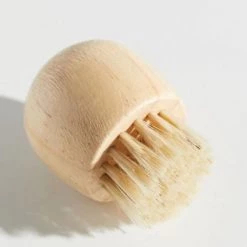 Baudelaire Bathroom Cedar Handheld Complexion Brush