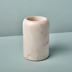 Be Home Servingware + Utensils White Marble Wine Chiller