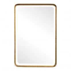 Uttermost Crofton Gold Rim Mirror