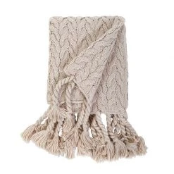 Pom Pom At Home Inc Throws + Bedding + Pillows Capistrano Taupe Throw