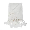 Pom Pom At Home Inc Throws + Bedding + Pillows Capistrano Winter White Throw