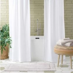 Pine Cone Hill Rugs + Mats Classic Dove Grey Bath Rug