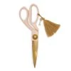 Designworks Inc Books + Stationary + Games Tassel & Charm Blush Scissors
