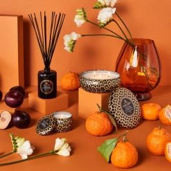 Voluspa Freesia Clementine Reed Diffuser Candles + Diffusers