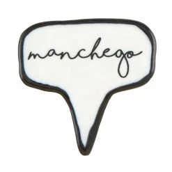 Santa Barbara Design Studio Black And White Ceramic Cheese Markers