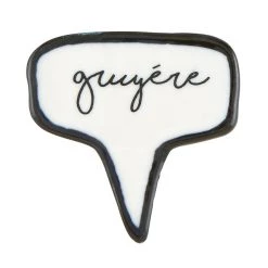 Santa Barbara Design Studio Black And White Ceramic Cheese Markers