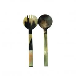 Be Home Servingware + Utensils Mixed Horn Serving Set