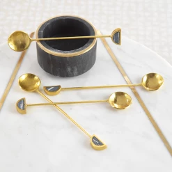 Zodax Servingware + Utensils Fez Small Tea Spoon Set