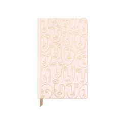 Designworks Inc Blush Faces Cloth Notebook