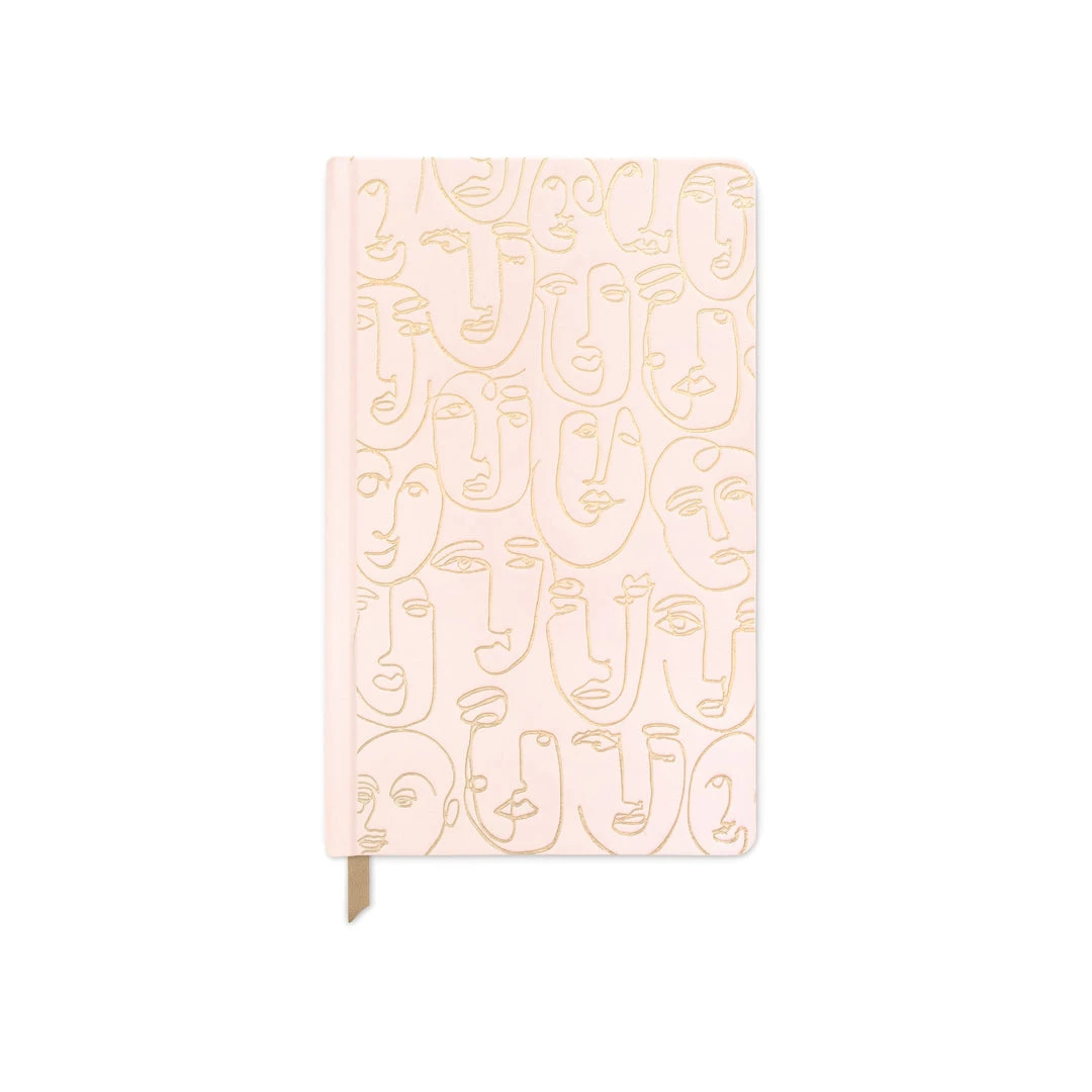 Designworks Inc Blush Faces Cloth Notebook