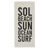 Santa Barbara Design Studio Outdoor + Summer Picks Sol Beach Sun Quick Dry Towel
