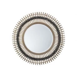 Jaime Young Grove Braided Bamboo Mirror Wall Decor