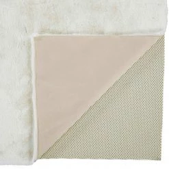Feizy Import & Export Co Rugs + Mats Luxe Velour White Rug
