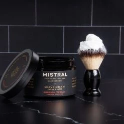 Mistral Body Men's Bourbon Vanilla Shave Cream