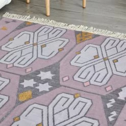 Amigos De Hoy Mystics Lilac Rug Rugs + Mats