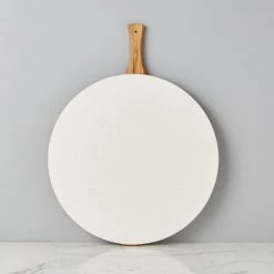 Europe2you White Round Italian Pizza Board Boards