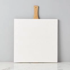 Be Home White Square Italian Pizza Board Boards