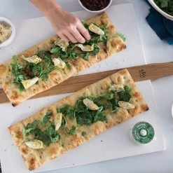 Be Home White Square Italian Pizza Board Boards