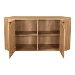 Moe's Theo Solid Oak Sideboard