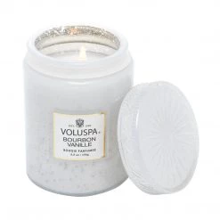 Voluspa Bourbon Vanille Small Jar Candle