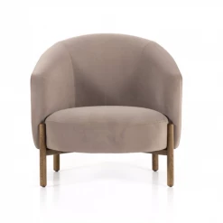 Four Hands Enfield Modern Velvet Shitake Chair