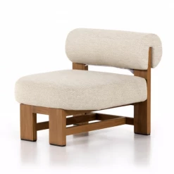 Four Hands Malta Natural Teak Outdoor Chair