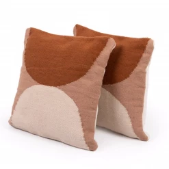 Four Hands Terra Half Circle Outdoor Pillow S/2