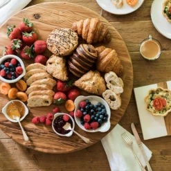 Europe2you Classic Trivet Top Lazy Susan Boards