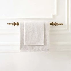 Pine Cone Hill Signature Dove Grey Towels Bathroom