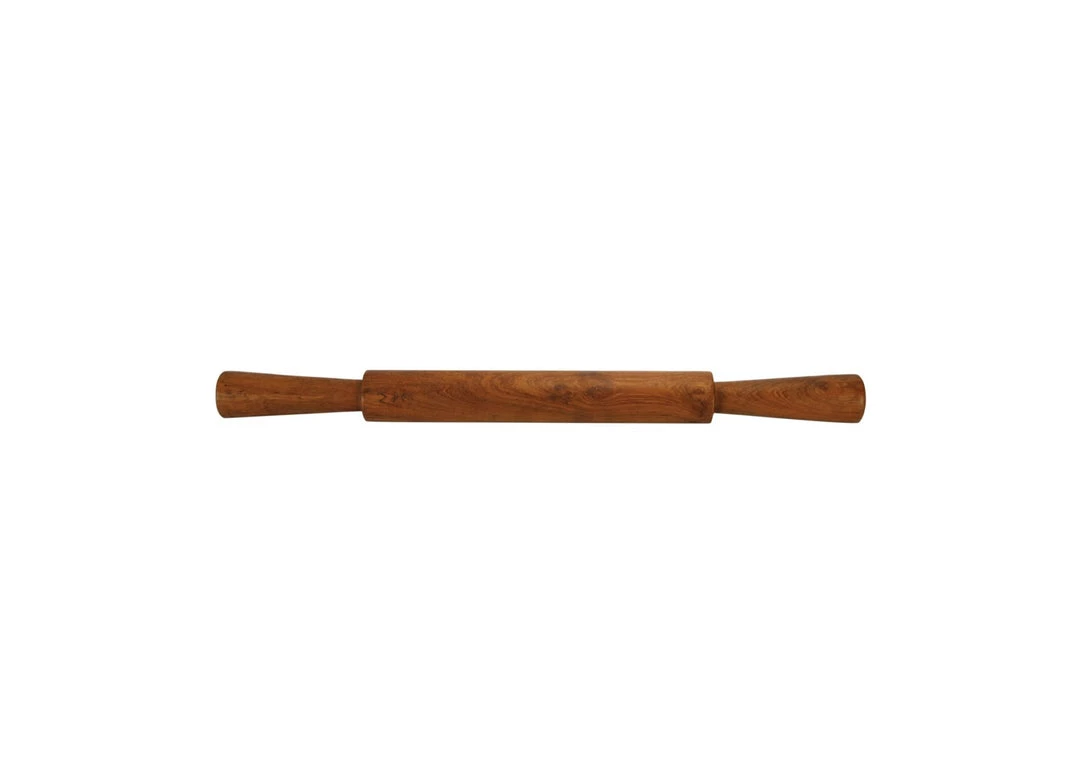 Be Home Servingware + Utensils Teak Rolling Pin With Handles