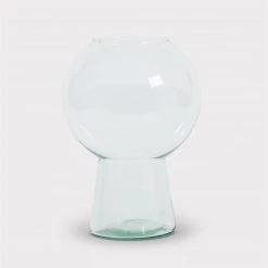 Bidk Home Recycled Glass Flower Vase