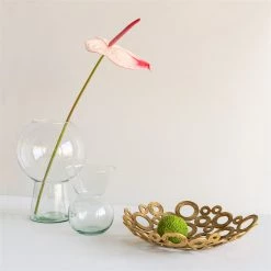 Bidk Home Recycled Glass Flower Vase