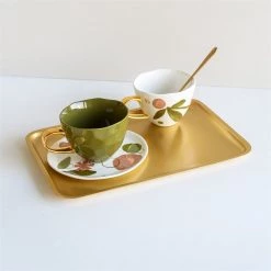 Bidk Home Gold Good Morning Serving Tray
